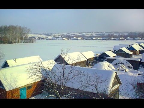 Видео: Жизнь в деревне зимой вдали от города. Красоты природы.