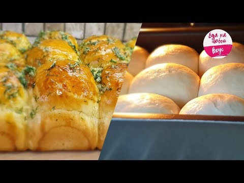 Видео: Смазываем их СОДОЙ с ВОДОЙ! Результат отличный. ПАМПУШКИ пружинистые и чесночные 😉