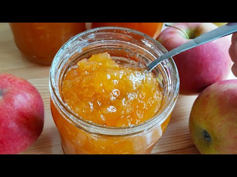Видео: ВАРЕНЬЕ № 1 / Самое вкусное ЯБЛОЧНО-АПЕЛЬСИНОВОЕ  варенье / Быстрое варенье