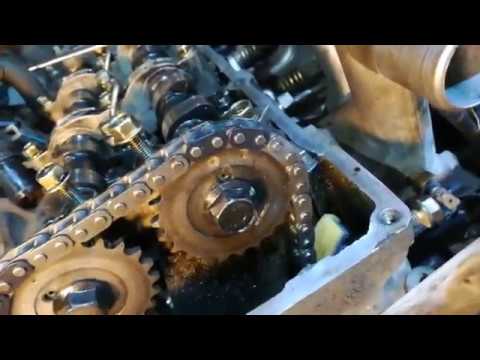 Видео: Некоторые моменты по установки цепи Mitsubishi Pajero III двигатель 4M41.