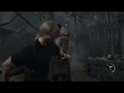 Видео: Resident Evil 4 (Профессионал) - Человек с бензопилой