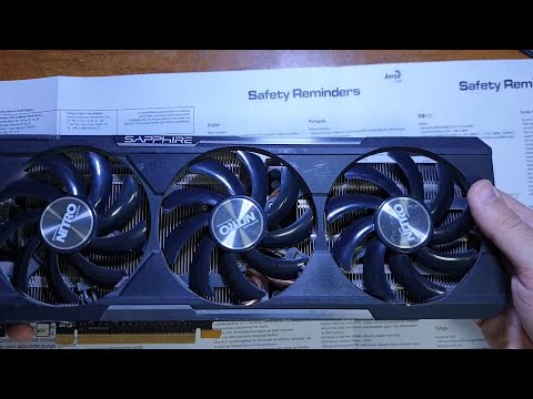Видео: r9 390x нет питания pci , не включается