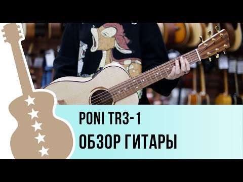 Видео: Poni TR3-1 обзор гитары