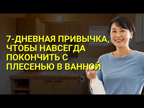 Видео: 7 ЯПОНСКИХ ПРИВЫЧЕК для ванной без плесени за 7 дней