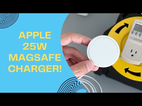 Видео: Обзор обновленного беспроводного зарядного устройства Apple MagSafe 25 Вт Qi2.2 2025 года