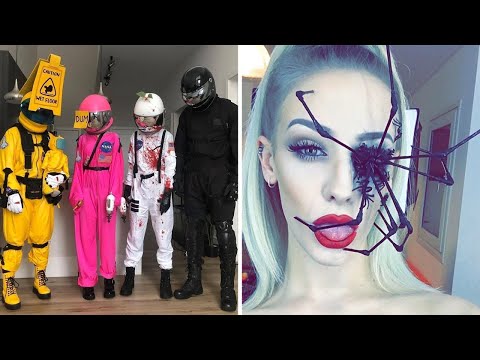 Видео: Самые безумные костюмы на Хэллоуин
