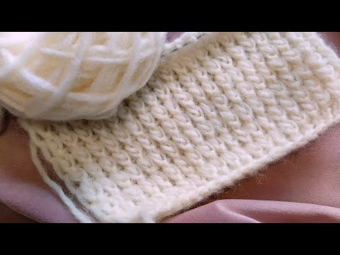 Видео: Красивый узор спицами . #узорспицами