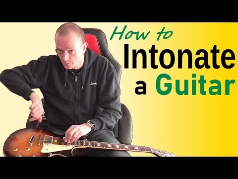 Видео: Интонирование гитары в стиле Les Paul | Как интонировать гитару