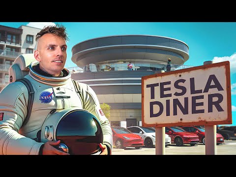 Видео: Tesla Diner от Илона Маска. Первый Обзор на Русском