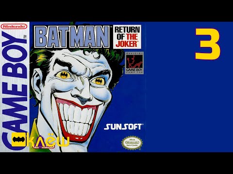 Видео: Batman Эволюция | Batman: Return of the Joker #3 (28) 1992, Game Boy