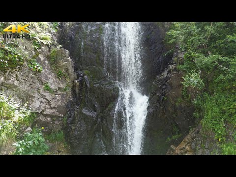 Видео: Gromotukha waterfall, Ridder. Водопад на реке Громотуха, Риддер. (4K Video)