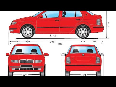 Видео: Как понять габариты автомобиля?🚘🚦