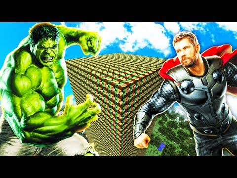 Видео: ХАЛК ПРОТИВ ТОР БЛОК БИТВА МАРВЕЛ СУПЕРГЕРОИ ЛАКИ БЛОКИ ВОЛОДЯ В МАЙНКРАФТ