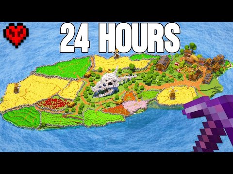 Видео: Я построил самый БЕЗУМНЫЙ остров в хардкорном Minecraft!
