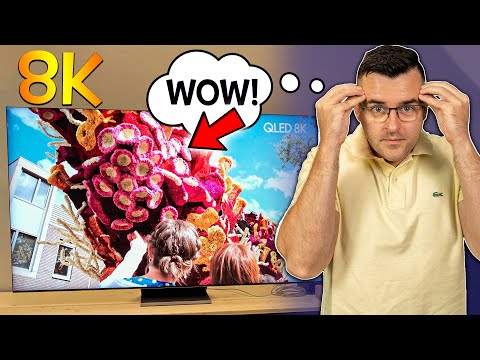 Видео: Този 8K телевизор ще побърка очите ви!