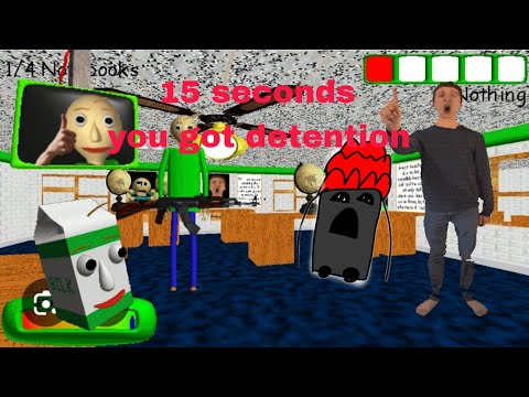 Видео: Я довыпендривался💔 "baldi's basics №1"