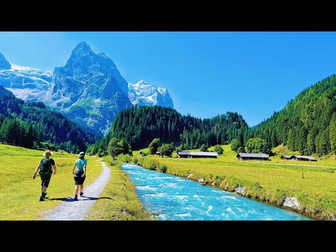 Видео: Я нашел самую расслабляющую деревню в Швейцарии🇨🇭 Летняя пешеходная экскурсия по долине Розенлауи
