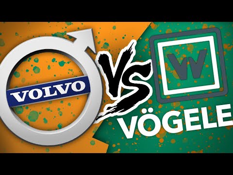 Видео: "Mortal Kombat" в ночной Москве | Асфальтоукладчики VOLVO против VOGELE