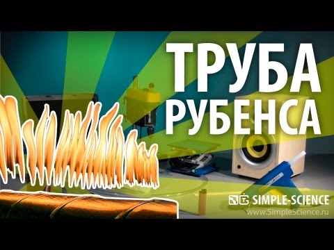 Видео: ТРУБА РУБЕНСА - опыт со стоячей волной и горючим газом