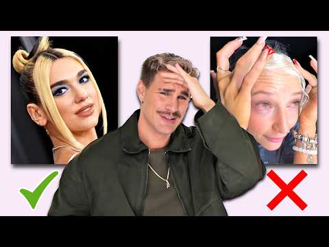 Видео: Трагическое обесцвечивание передних прядей обернулось эпическим провалом волос