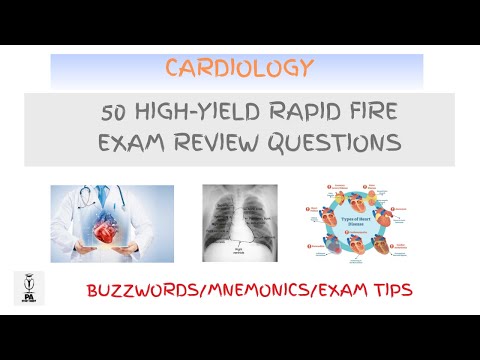 Видео: Обзор экзамена по кардиологии с 50 высокоэффективными экспресс-вопросами!