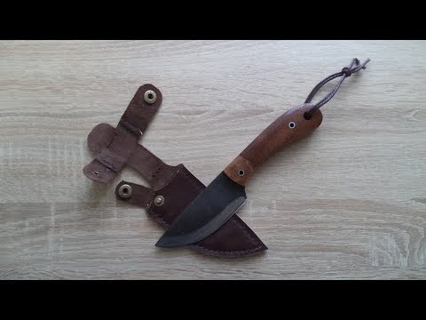 Видео: Шкурник из рапида Р9.Шкурный нож из мехпилы.Быстрорез P9 Rapid Skinner. Selfish knife.