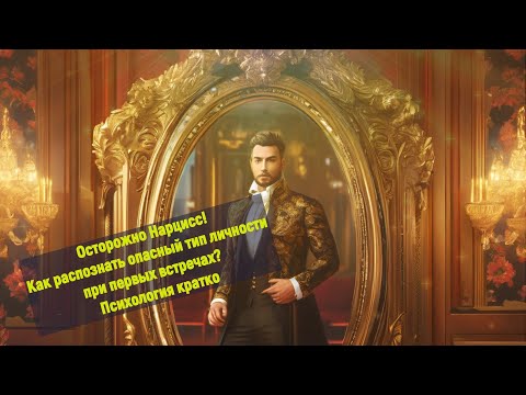 Видео: Осторожно Нарцисс! Как распознать опасный тип личности при первых встречах? Часть2 Психология кратко