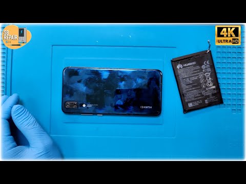 Видео: Замена батареи Huawei P20 #huawei #p20 #ремонт