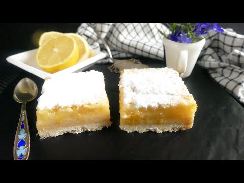 Видео: ЛИМОННЫЕ КВАДРАТИКИ! Насыпной и наливной Лимонный пирог одновременно! Находка для любителей лимонов!