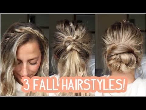 Видео: 3 МОДНЫЕ, ПРОСТЫЕ, ПОВСЕДНЕВНЫЕ ОСЕННИЕ ПРИЧЕСКИ — средние и длинные волосы