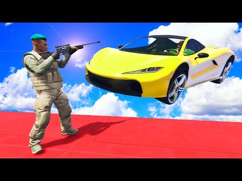 Видео: ЛЮДИ СНАЙПЕРЫ ПРОТИВ ЛЕТАЮЩИХ МАШИН! (GTA 5 Смешные моменты)