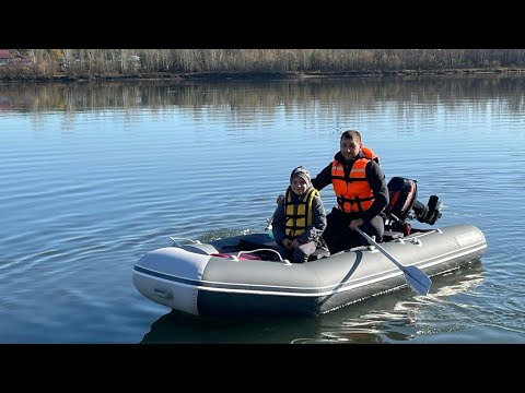 Видео: Первое ТО мотора Hangkai 9.8,а после едем кататься с сыном,4-х часовое путешествие вверх по реке Бия