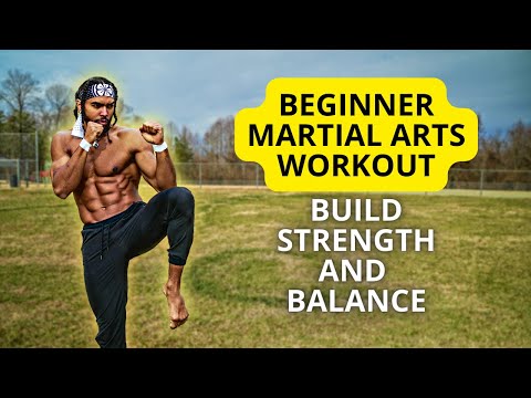 Видео: Тренировка по боевым искусствам для начинающих: сила и равновесие