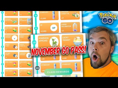 Видео: Ноябрьский пропуск Deluxe GO завершён, и вот что у нас есть! Сделайте ЭТО, если сможете! (Pokémon...