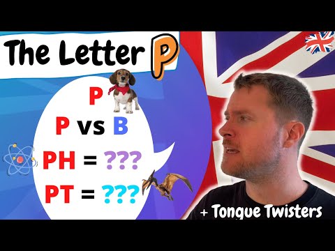 Видео: Английское произношение | Буква P | Гортанные звуки P и PH
