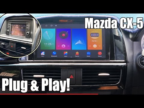Видео: Установка стереосистемы Mazda CX-5 Aftermarket + руководство