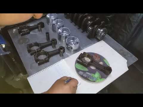 Видео: Подгонка поршней по весу