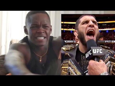 Видео: Дикая реакция Адесаньи и звёзд UFC на бой Махачев vs Маддалена UFC 322