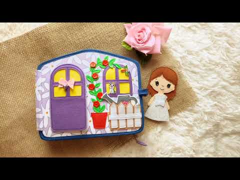 Видео: фетровая книжка материалы для пошива обзор