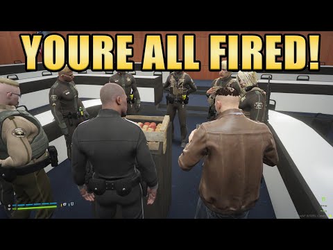 Видео: Лэйн увольняет полицейского Засида и ещё пятерых офицеров за инцидент с ячейками CG | Prodigy RP 2.7