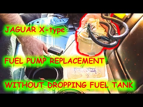 Видео: Замена топливного насоса Jaguar X-type (часть 1)