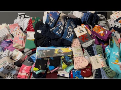 Видео: Сток дитячі шкарпетки осінь/зима / Lot 5571