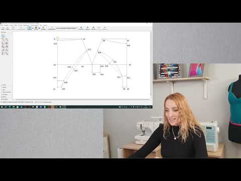 Видео: Показываю как при помощи изменения нескольких мерок, ме6няется конструкция в программе Valentino.