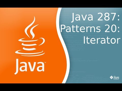 Видео: Урок Java 287: Patterns 20: Iterator