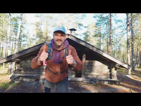 Видео: Дикая Финляндия: Хайкинг в осеннем лесу. #wildsuomi