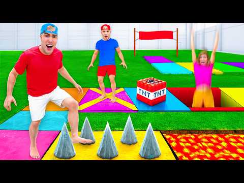 Видео: ОГРОМНАЯ НАСТОЛЬНАЯ ИГРА В РЕАЛЬНОЙ ЖИЗНИ !!