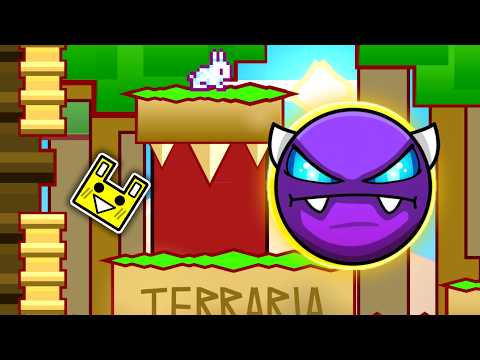 Видео: Создание уровня TERRARIA в Geometry Dash