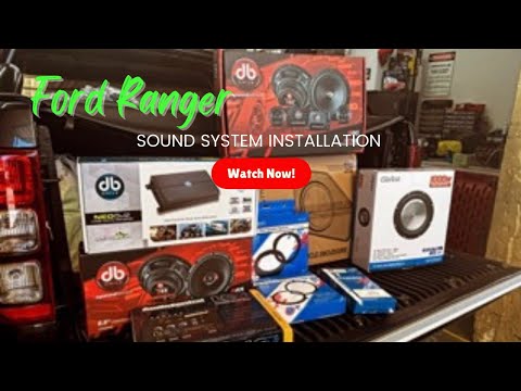 Видео: Ford Ranger | Полная аудиосистема для вторичного рынка автомобилей