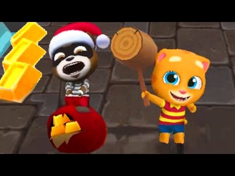 Видео: ДЖИНДЖЕР БЕГ ЗА ЗОЛОТОМ #14 ЗИМНЯЯ ВЕРСИЯ котенок для детей игровой мультик