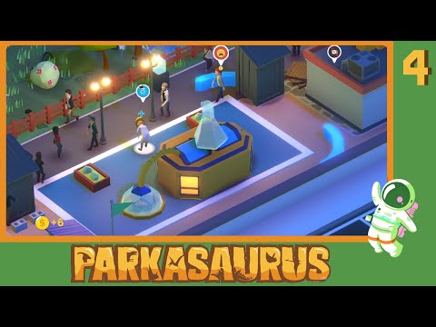 Видео: Раскопки, размножение и много посетителей / Развиваем парк / Parkasaurus